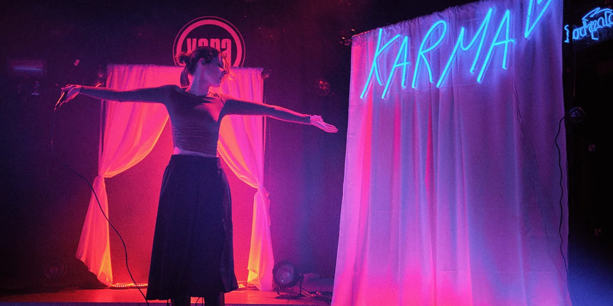 C'est Karma bei hirem Optrëtt um Festival. | © Jamie Reinert C'est Karma bei hirem Optrëtt um Festival. | © Jamie Reinert