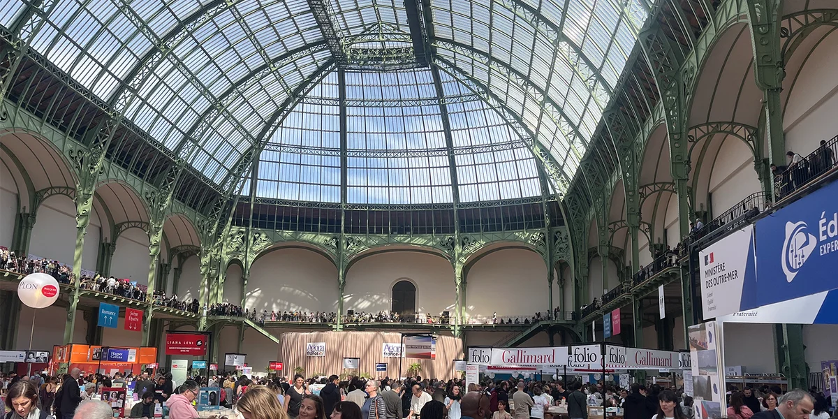 Retour an de Grand Palais: Festival du Livre zu Paräis | © Max Tholl