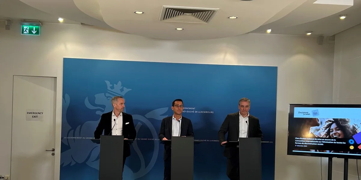 Regierung presentéiert éischten nationalen Aktiounsplang géint Rassismus | © Sté Bisenius