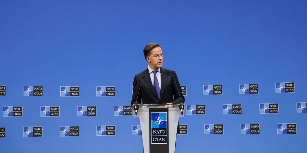 NATO-Generalsekretär Mark Rutte warnt: "Mir si Russland hiert nächst Zil" | © NATO