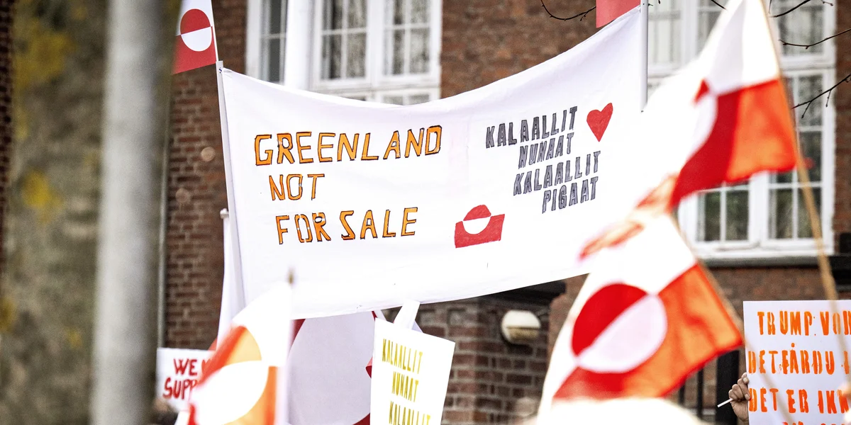 USA an Dänemark fannen Accord iwwer Grönland | © EPA/NILS MEILVANG DENMARK OUT