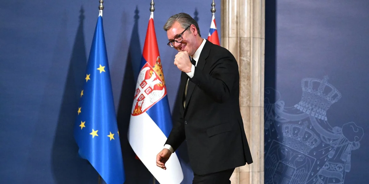 Serbesche President zeréckgetrueden - Aleksandar Vučić wëllt Regierungschef ginn | © EPA/DIMITRIJE GOLL / SERBIAN PRESIDENCY
