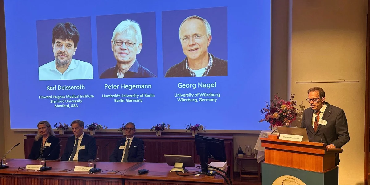 Dräi Fuerscher kréien den Nobelpräis an der Medezin am Beräich vun der Optogenetik | © picture alliance/dpa | Steffen Trumpf