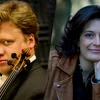 E Piano-Gei Duo um Festival Bourglinster