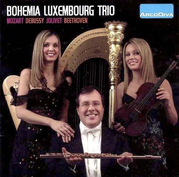 Serenade fir Flütt, Braatsch an Harf, Op. 25, I. Entrata. Allegro